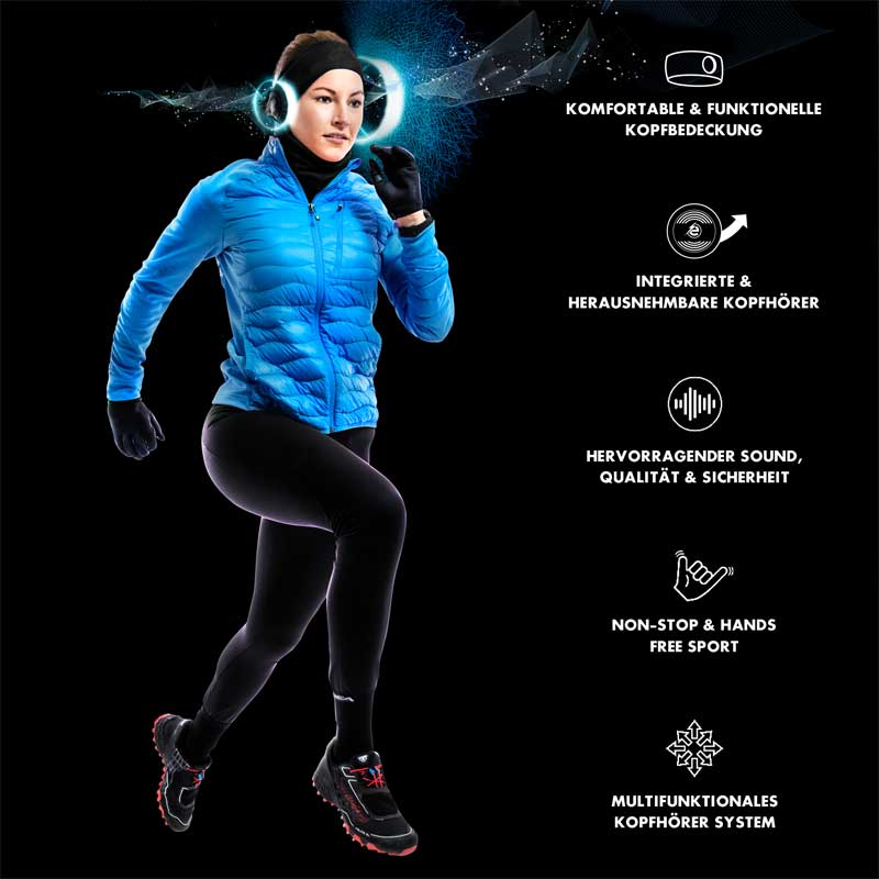 Earebel Sport Impulse Headband Onesize black