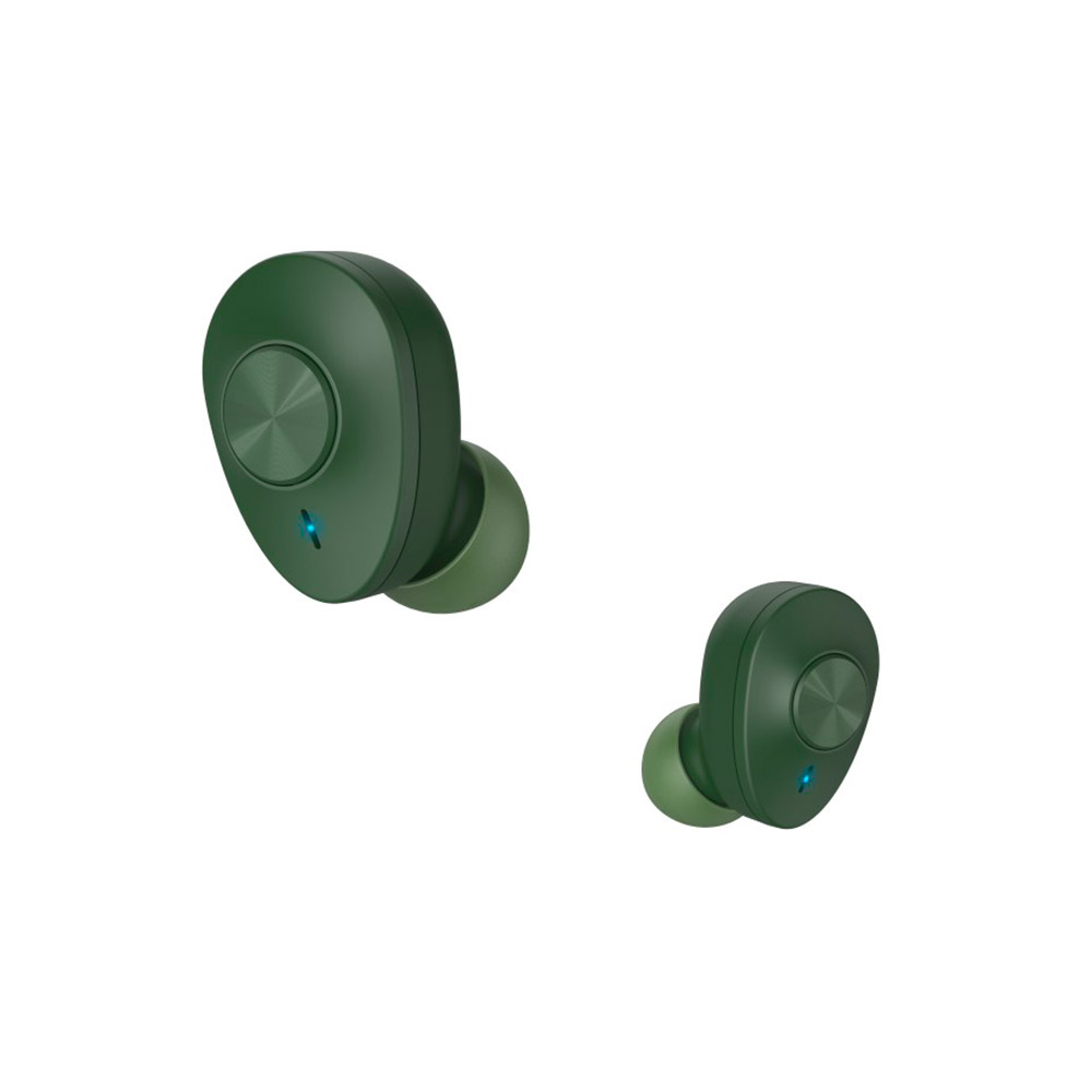 Hama Bluetooth®-Kopfhörer "Freedom Buddy", True Wireless, In-Ear, Bass Boost, grün