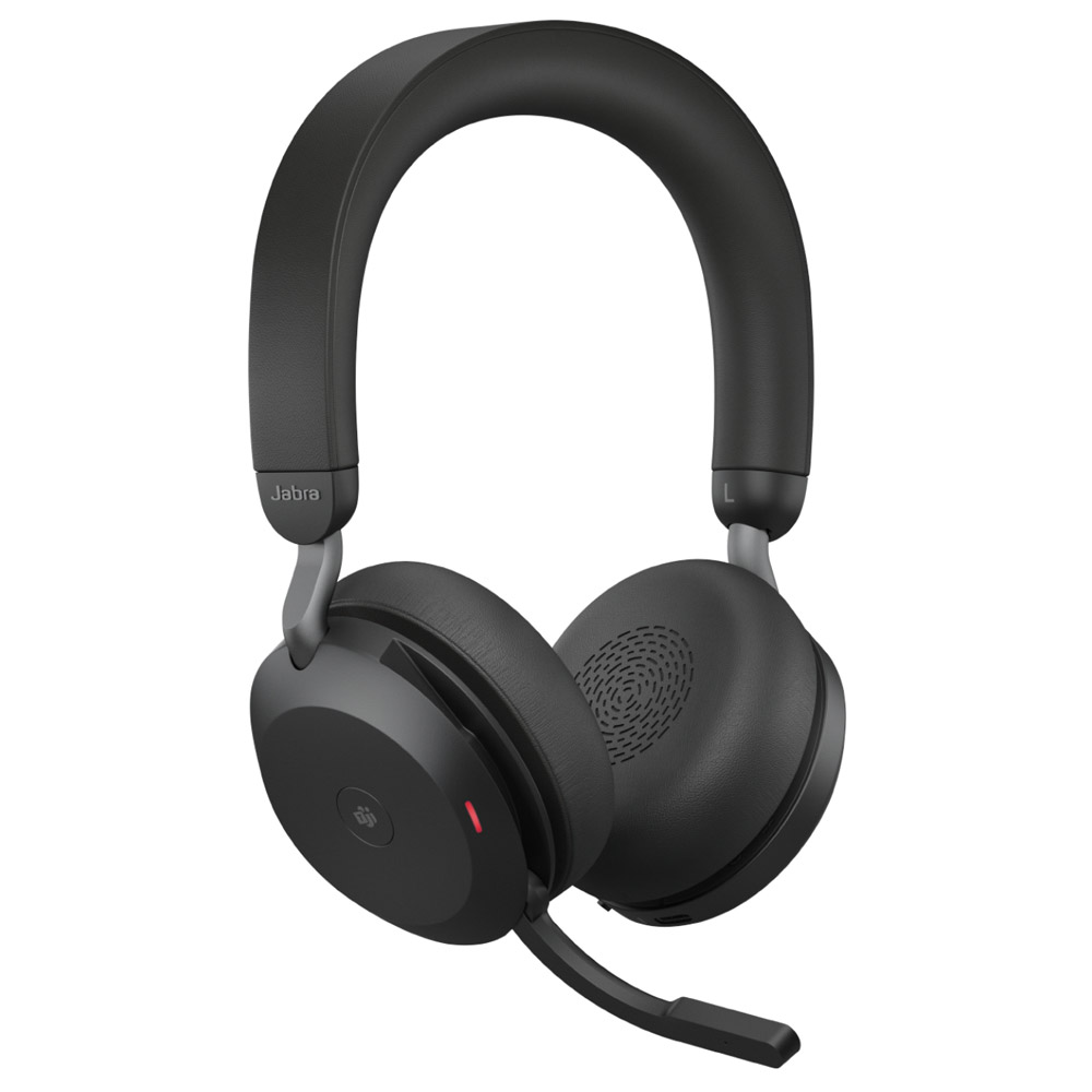 Jabra Evolve2 75 Wireless PC Headset mit Ladestation schwarz