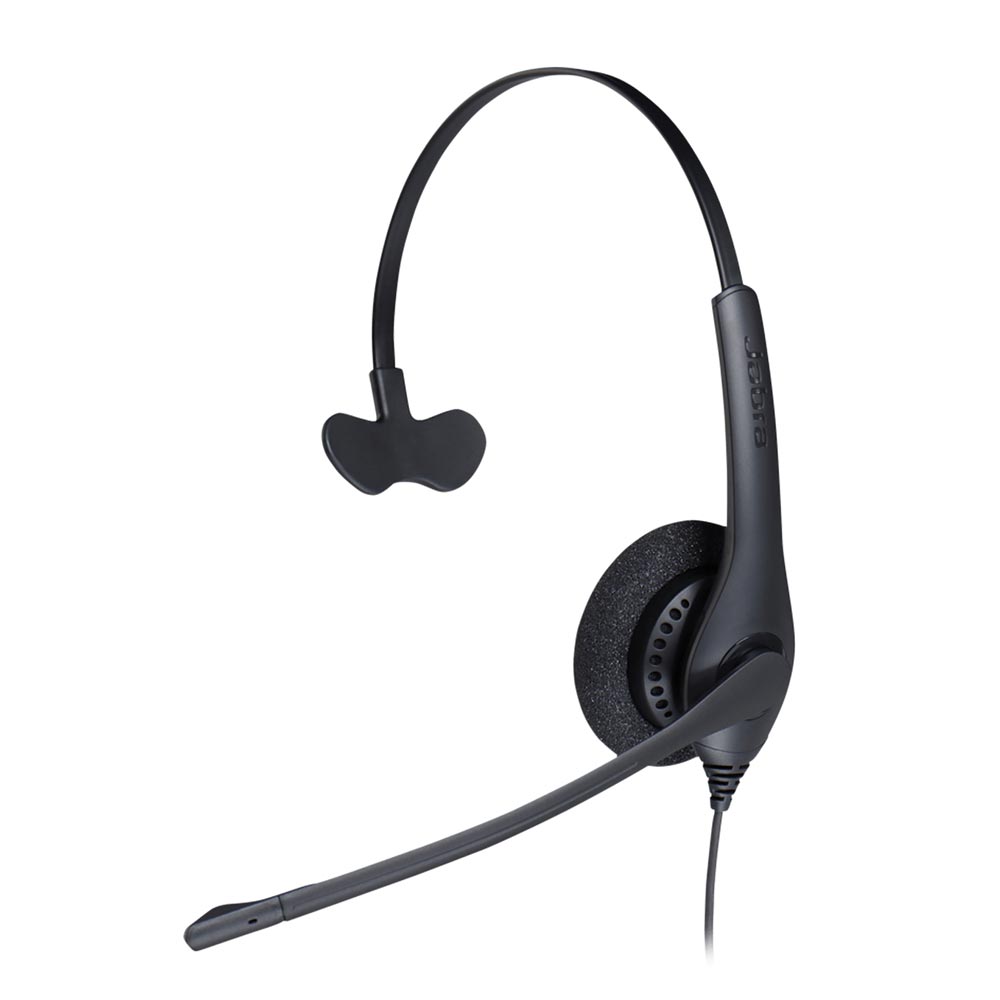Jabra Biz 1500 Quick Disconnect On-Ear Mono Headset schwarz