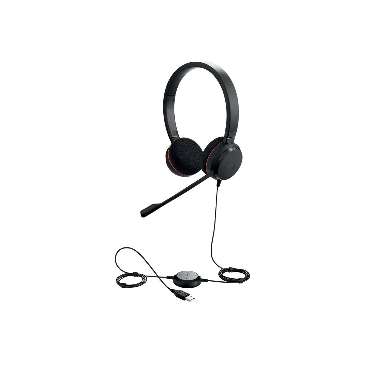 Jabra Evolve 20 Stereo Headset schwarz
