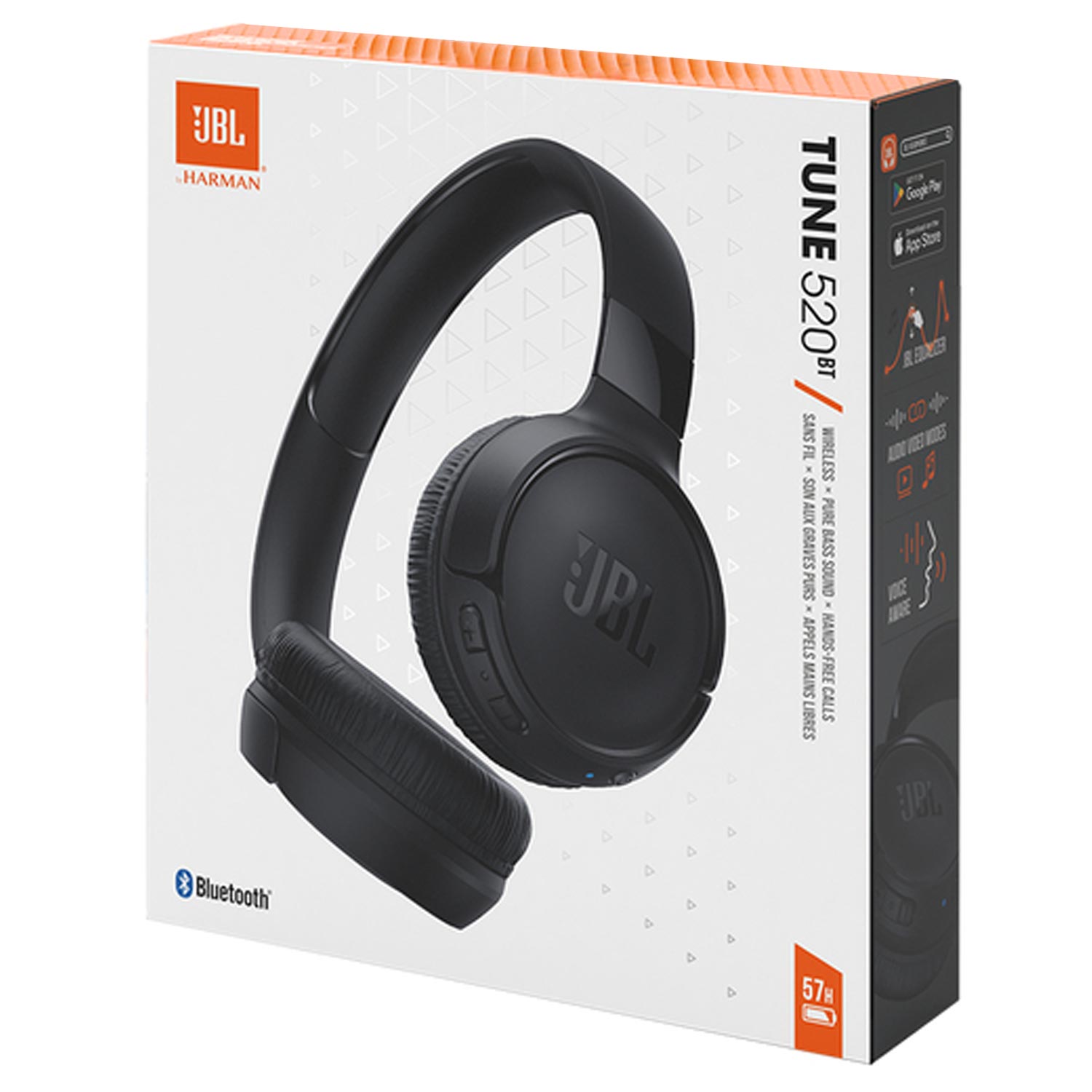 JBL Tune 520BT Wireless On-Ear Kopfhörer schwarz