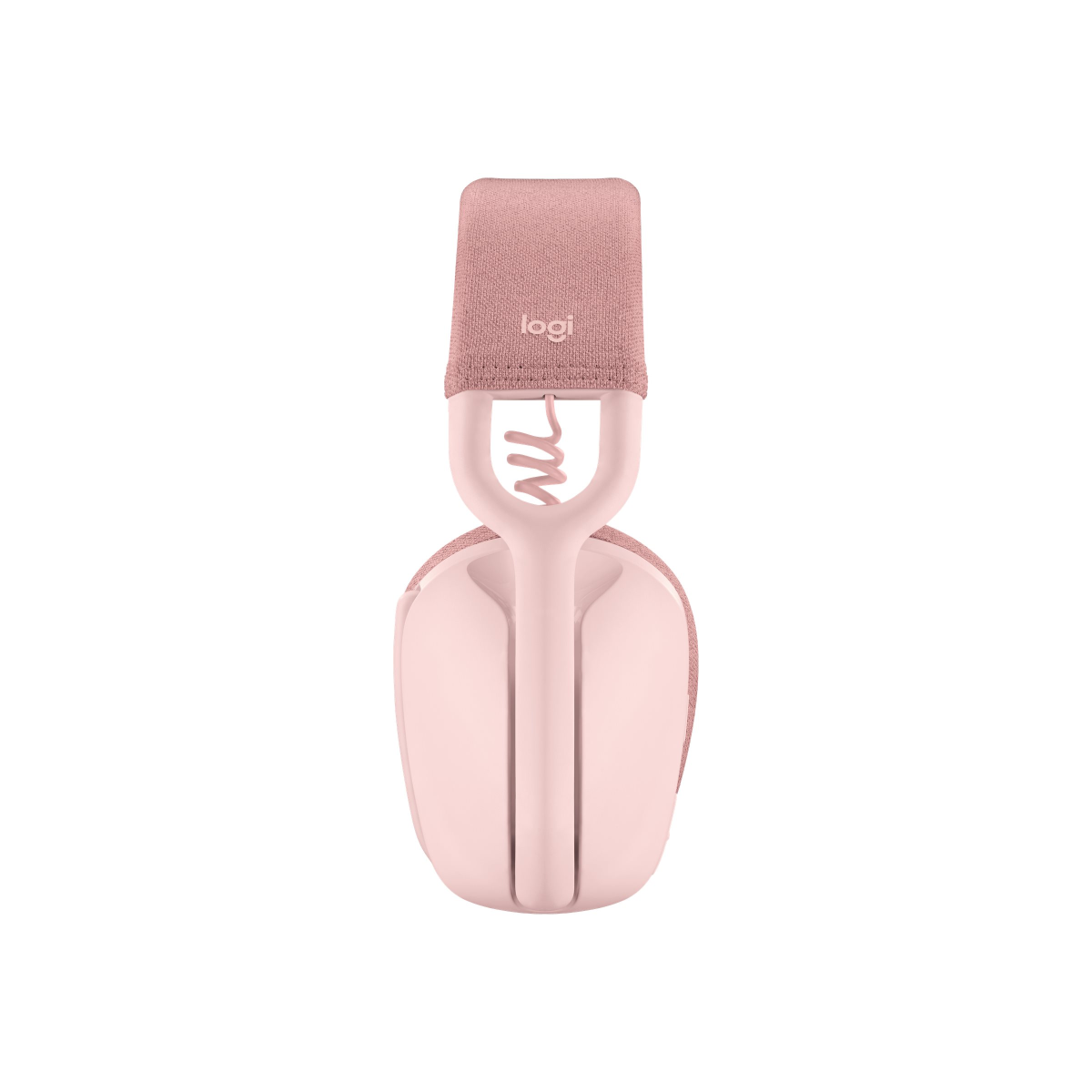 Logitech Zone Vibe 100 leichte kabellose Over-Ear-Kopfhörer rosa