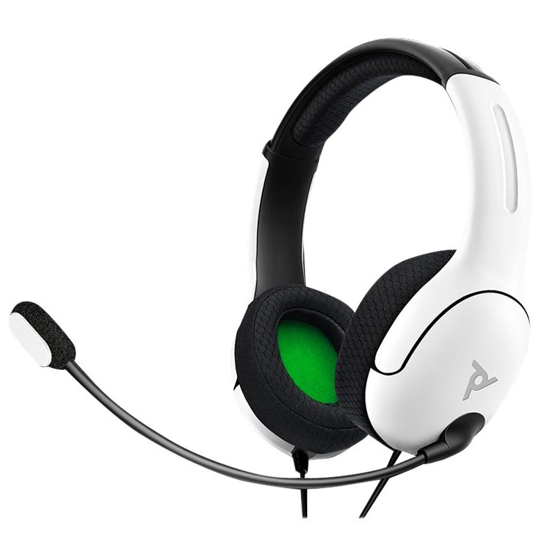 PDP Gaming LVL40 Stereo Kopfhörer mit Mic für Xbox One, Series X|S weiß