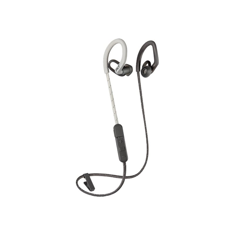 Plantronics BACKBEAT FIT 350 In-Ear Bluetooth Kopfhörer grau/beige