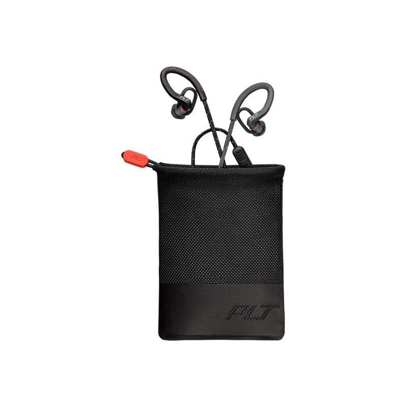 Plantronics BACKBEAT FIT 350 In-Ear Bluetooth Kopfhörer schwarz/grau