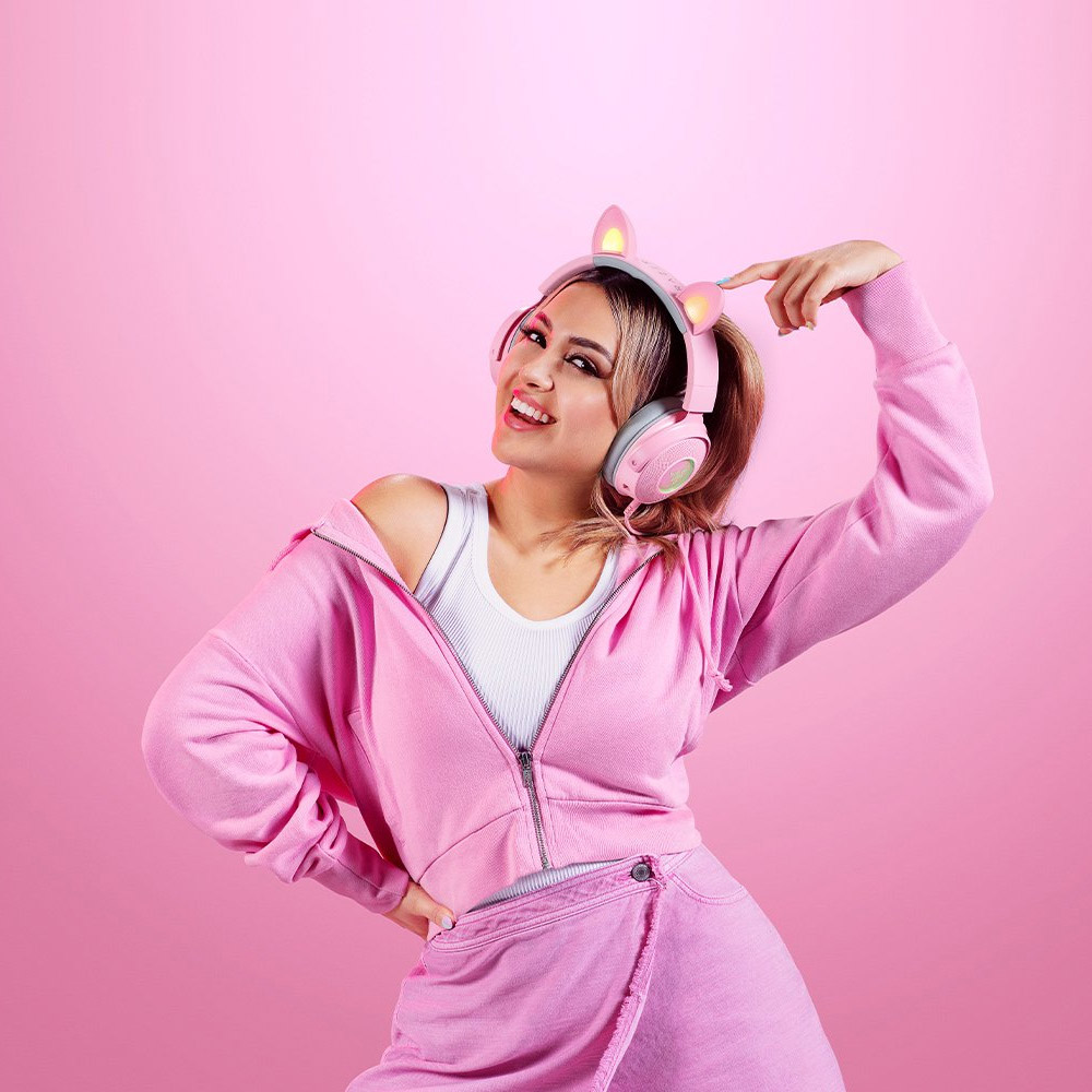 Razer Kraken Kitty V2 Pro RGB-Gaming-Headset quartz