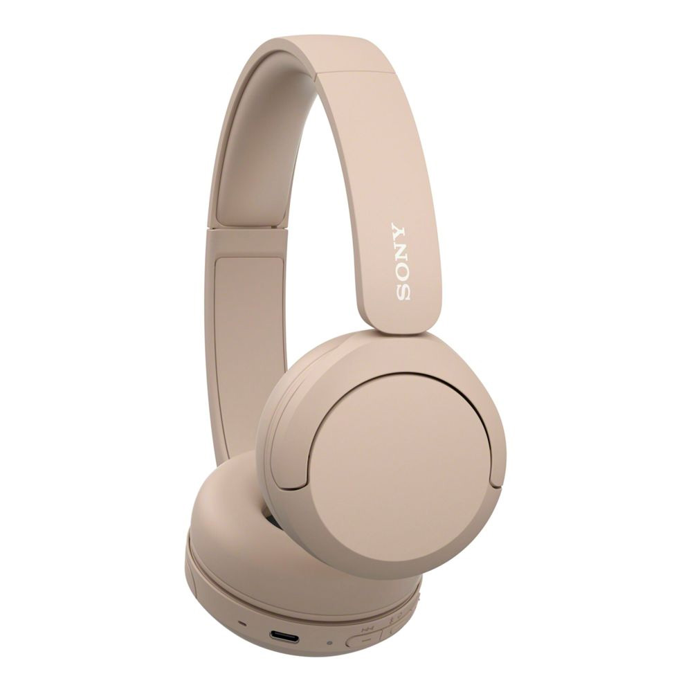 Sony WH-CH520 Kabellose Bluetooth-Kopfhörer beige