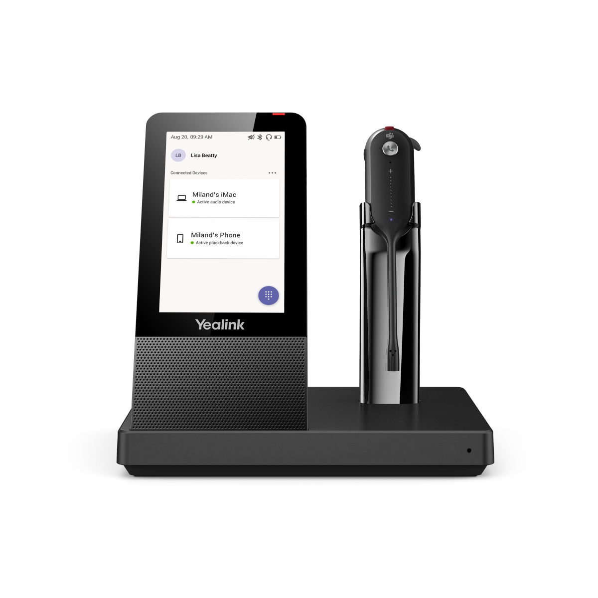 Yealink Headset WH67 MS Teams Convertible