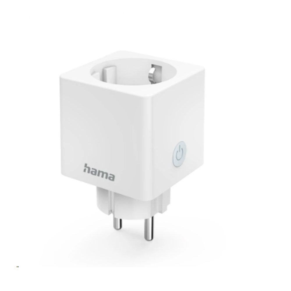 Hama WLAN-Steckdose "Mini", mit Stromverbrauchsmesser, per Sprache/App steuern
