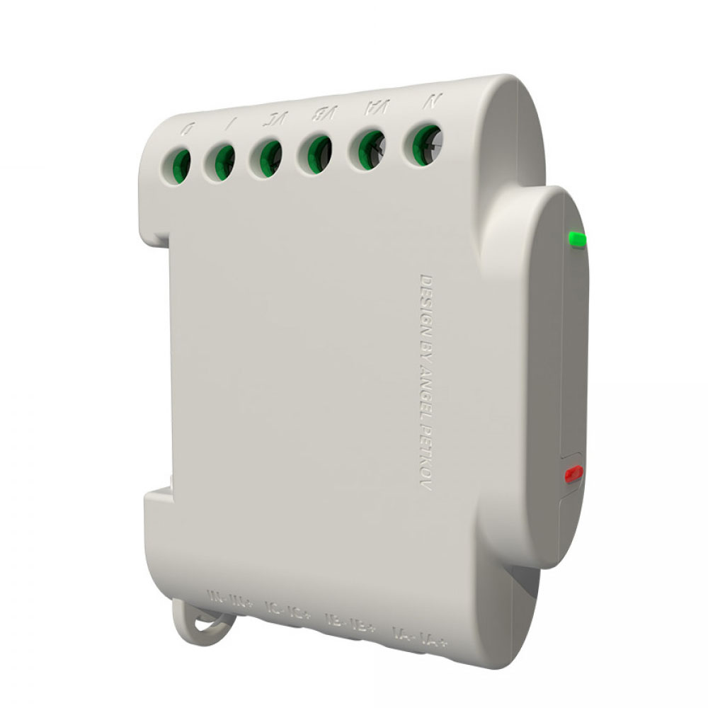 Shelly 3EM Wlan-gesteuerter intelligenter 3 Kanal Relaisschalter