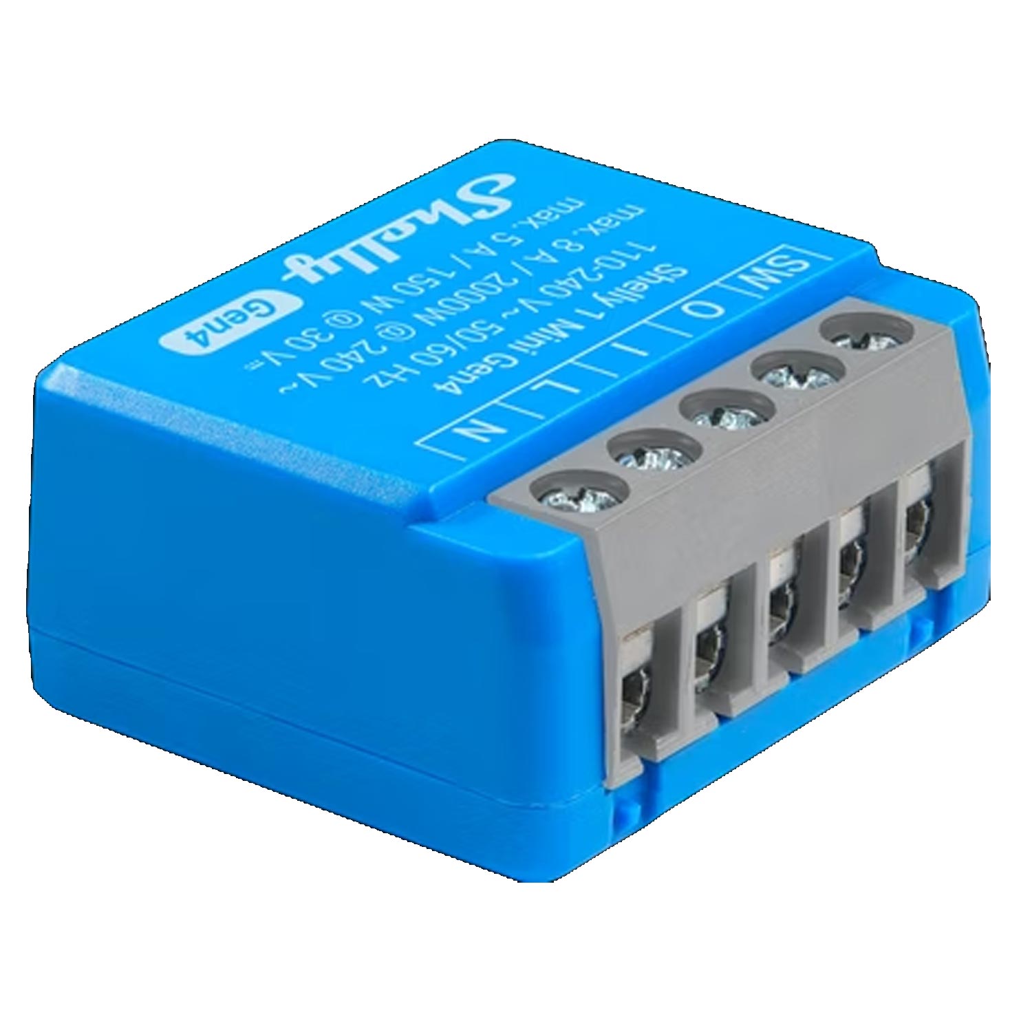 Shelly 1 Mini Gen4 WLAN-Smart-Relaisschalter 2er-Set