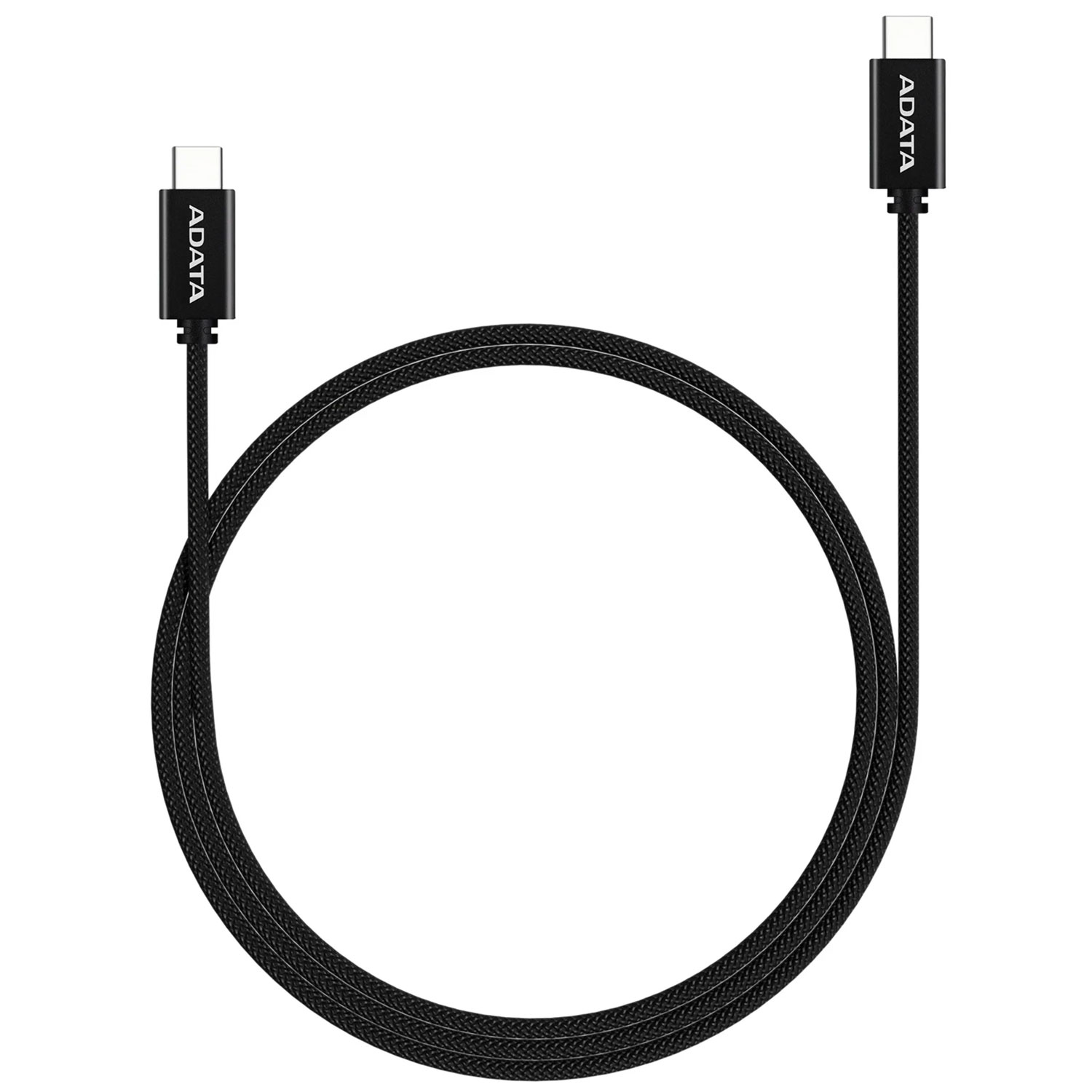 ADATA CACC-200PN-BK USB-C auf USB-C Kabel 2m schwarz