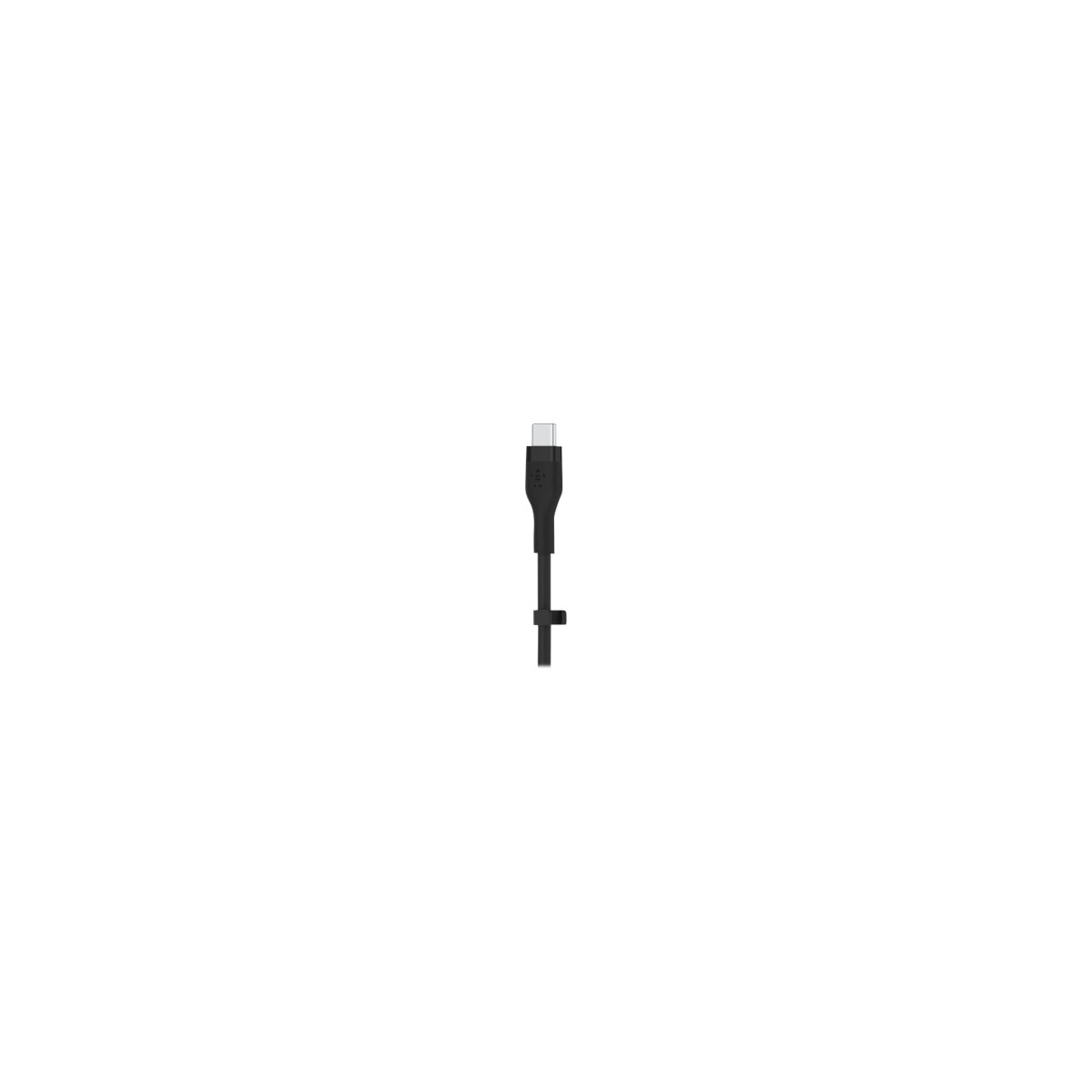 Belkin BoostCharge Flex Silikon-USB-C/Lightning-Kabel 2m schwarz