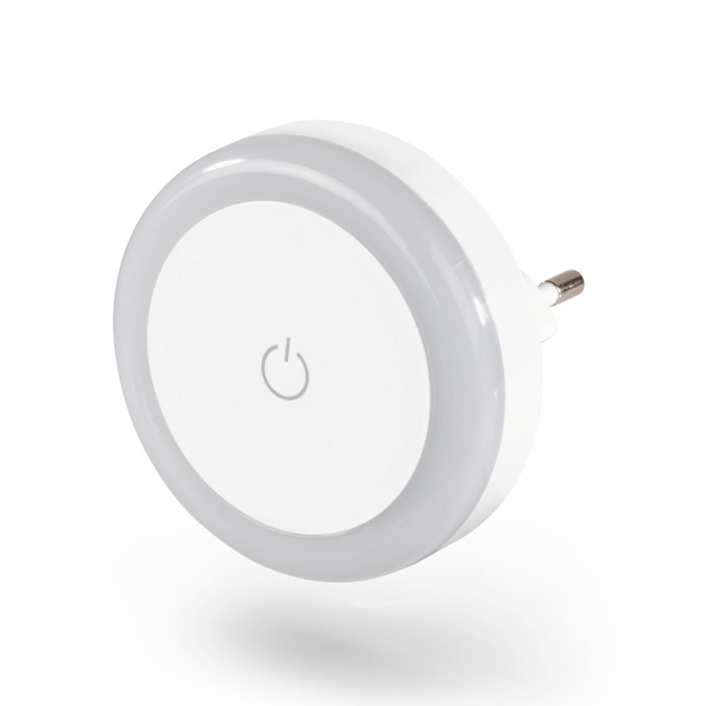 Hama LED-Nachtlicht "Touch Switch" für Steckdose, Berührungstaster, warmes Licht