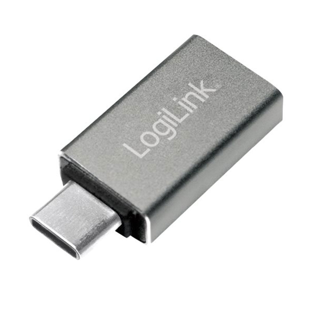 LogiLink AU0042 USB-C/USB-A Adapter silber
