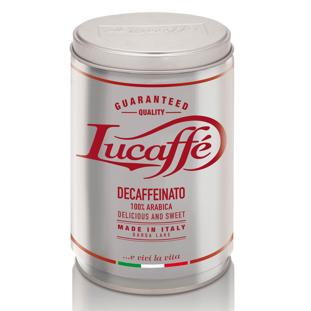 Lucaffe Decaffeinato gemahlener Kaffee 250g