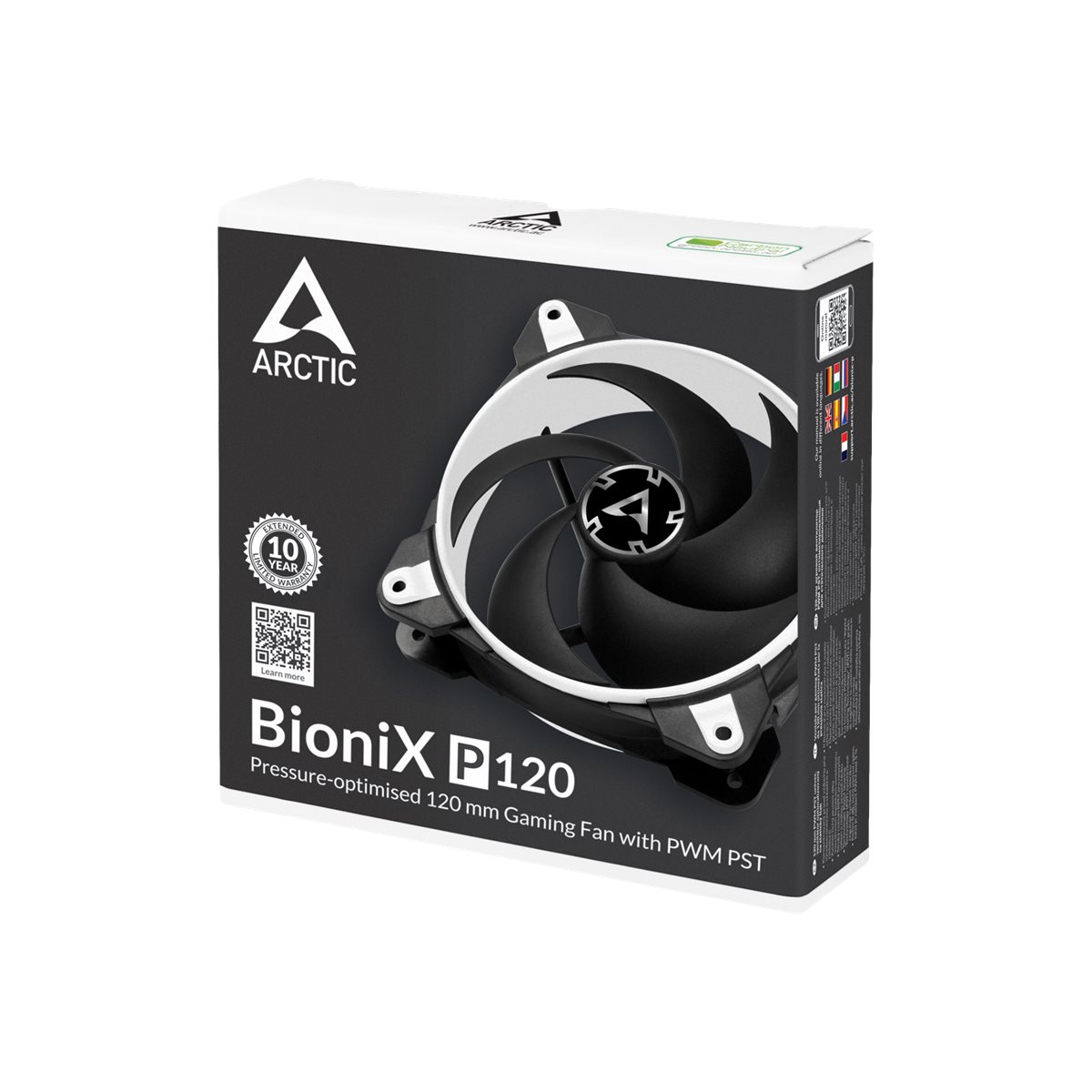 ARCTIC BioniX P120 120 mm PWM Gaming-Lüfter weiß