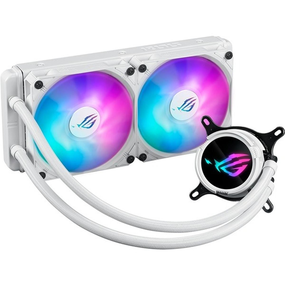 Asus ROG STRIX LC III 240 ARGB White Edition All-in-One Flüssig-CPU-Wasserkühlung weiß