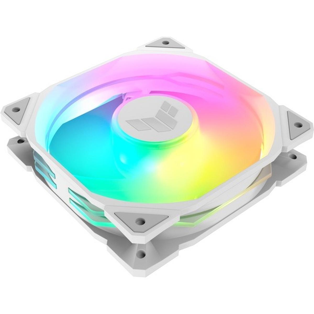 Asus TUF Gaming TR120 ARGB Standard Blade White Gehäuselüfter Single Pack