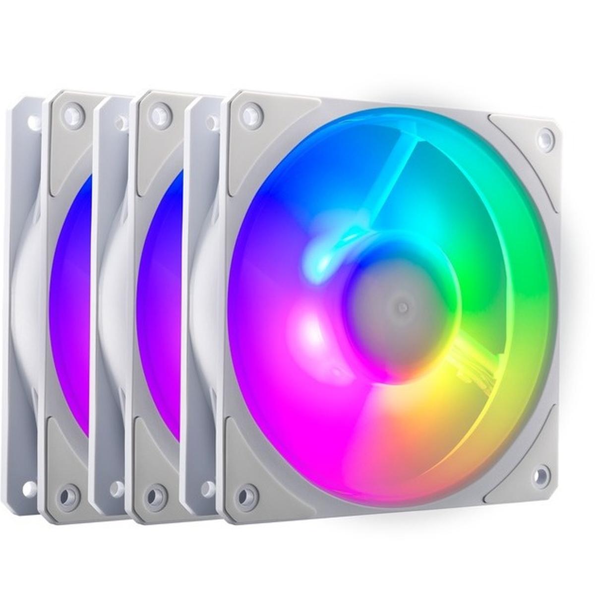 Cooler Master CooMas Mobius 120P ARGB 3-Pack White