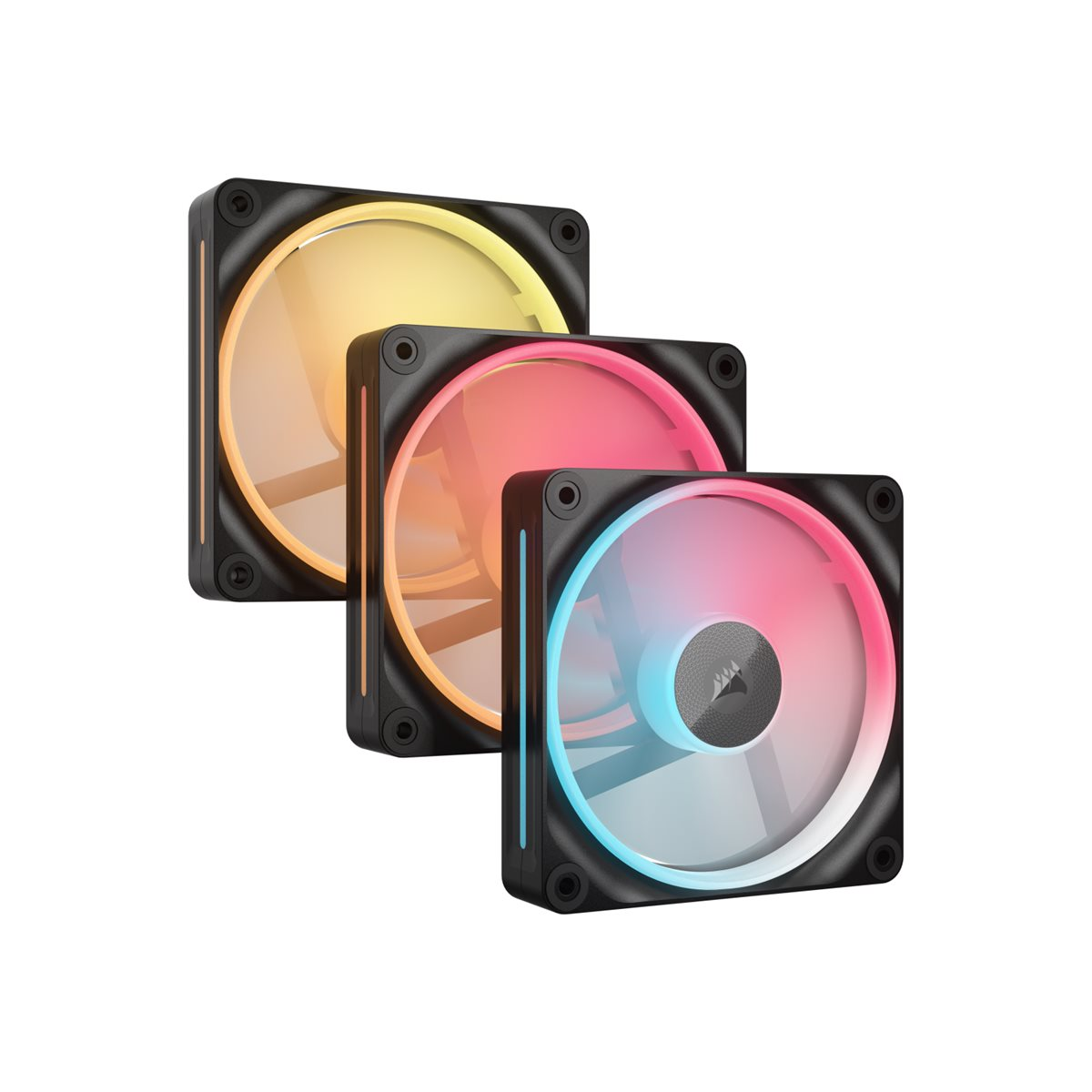 Corsair iCUE LINK LX120-R RGB 120mm PWM-Lüfter schwarz