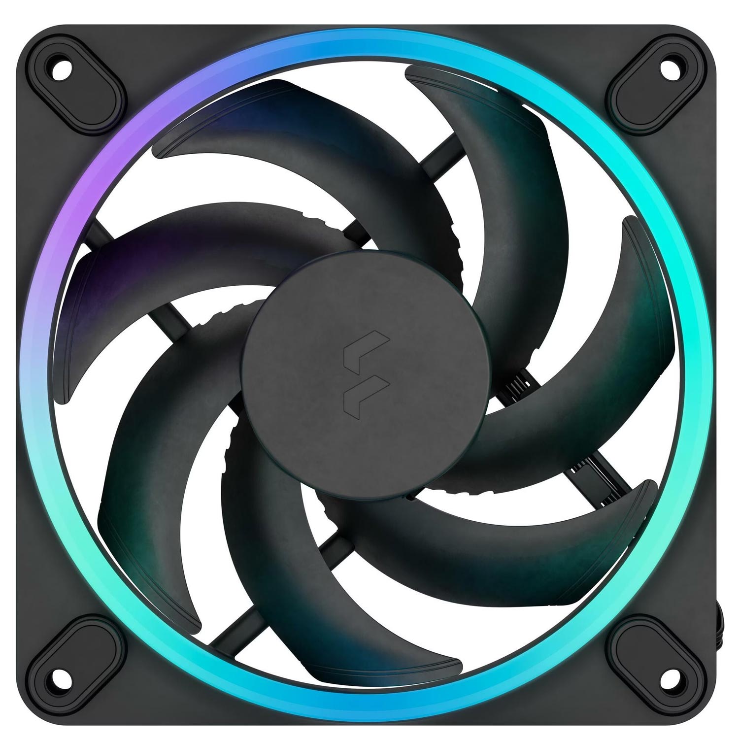 Fractal Design Momentum 12 RGB PC-Gehäuselüfter 120mm 3er-Pack schwarz