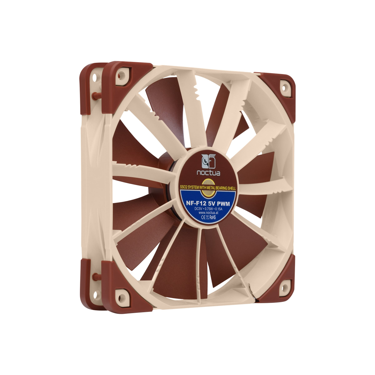 Noctua NF-F12 5V PWM Leiser Premium-Lüfter