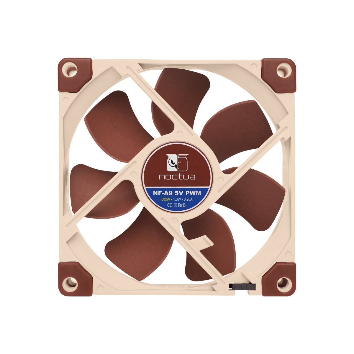 Noctua NF-A9 5V PWM 92mm PWM-Lüfter braun