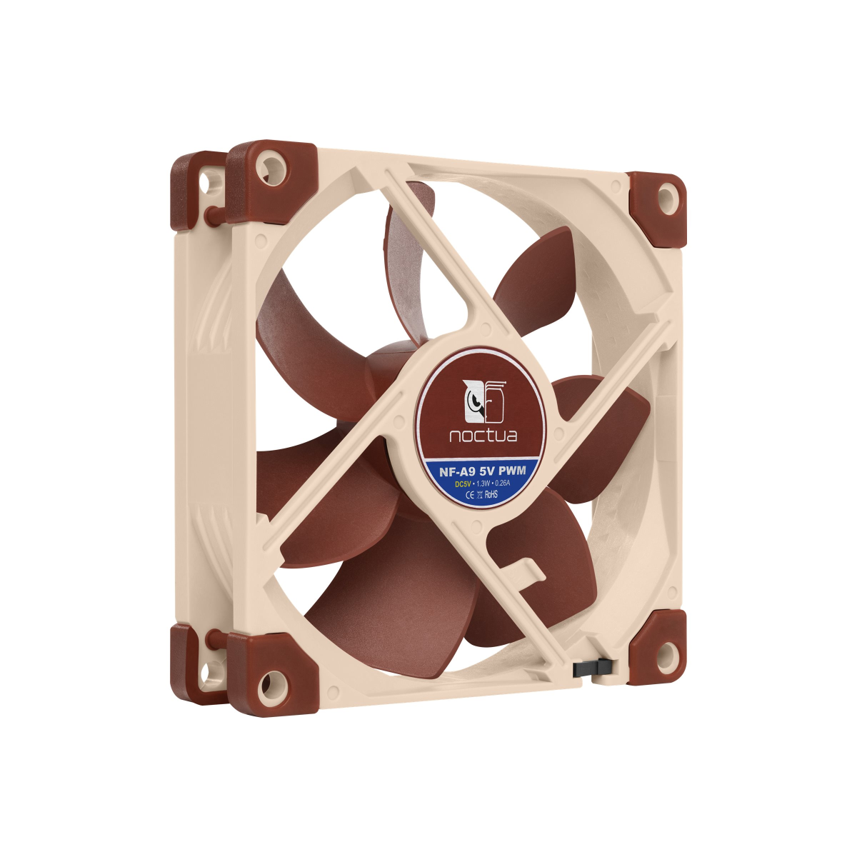 Noctua NF-A9 5V PWM 92mm PWM-Lüfter braun