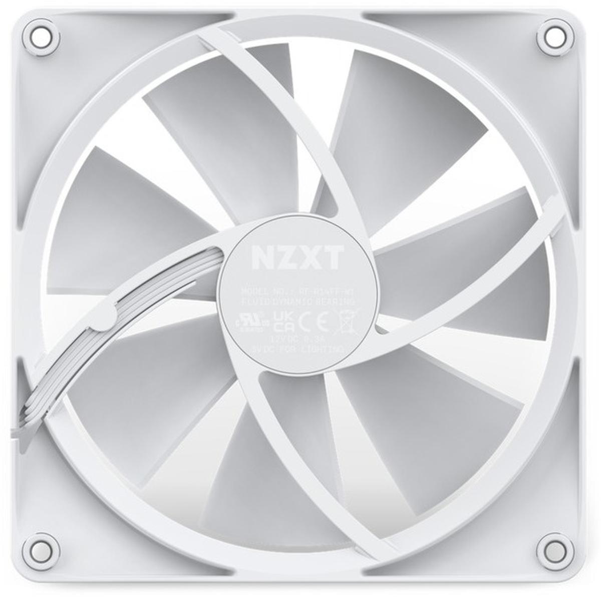 NZXT F140 RGB Fans 140mm weiß
