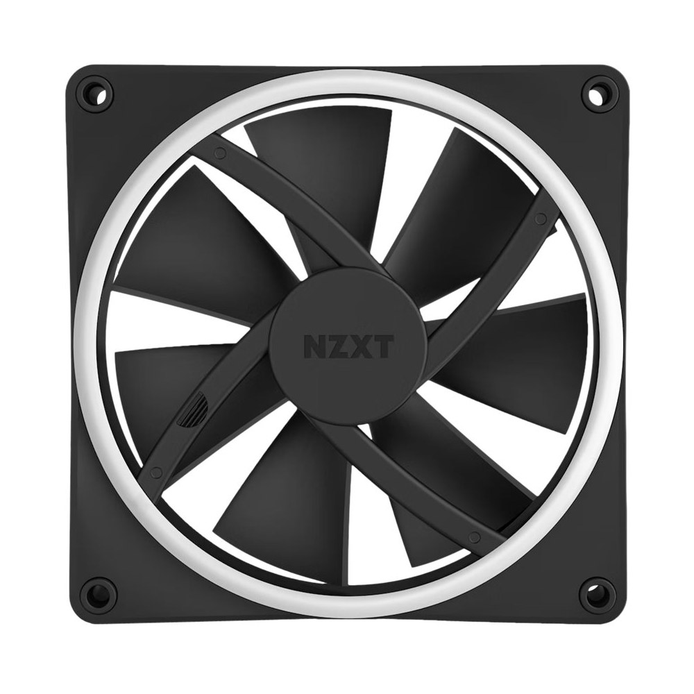 NZXT F140 RGB Duo 140mm doppelseitiger RGB-Lüfter schwarz