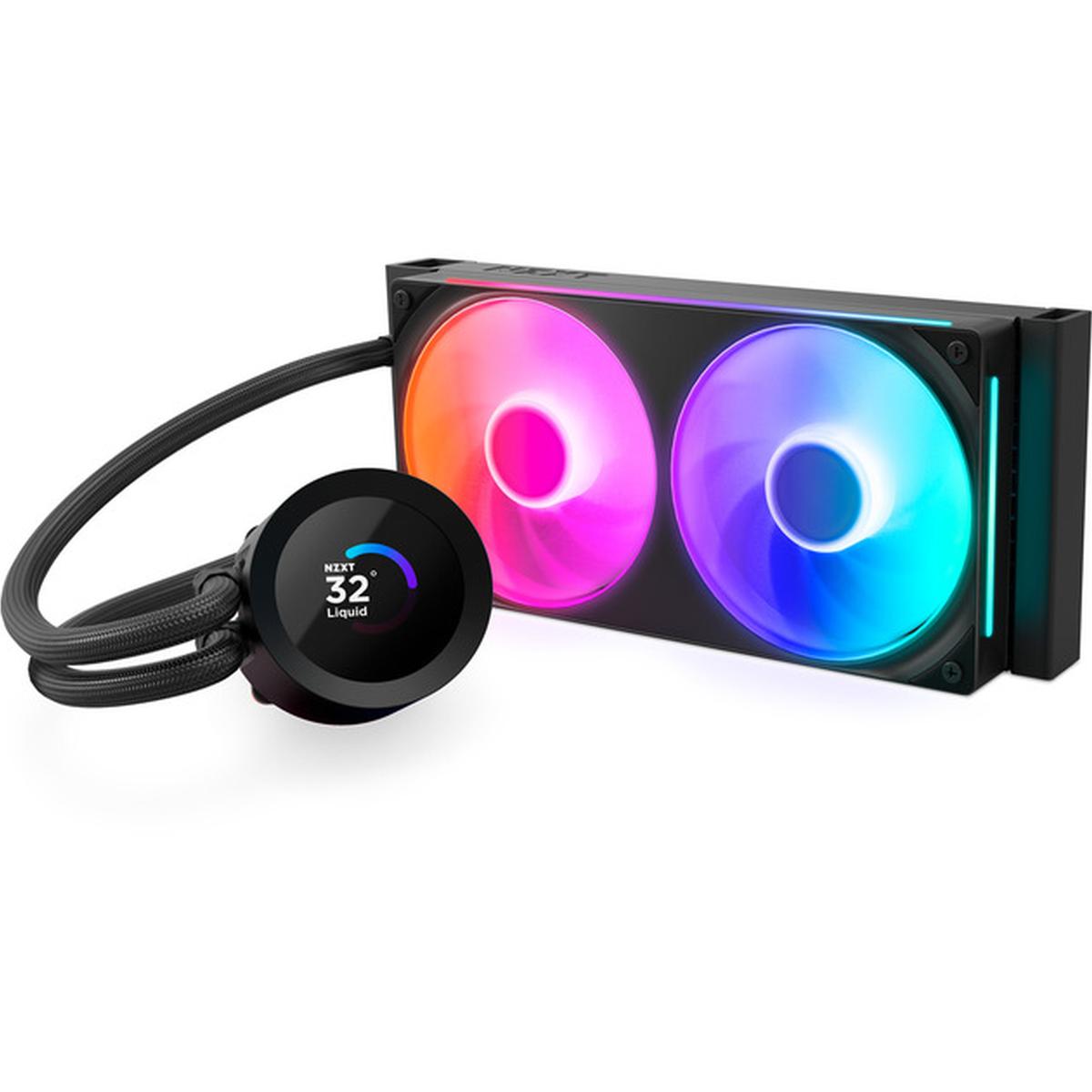 NZXT Kraken Plus 240 RGB AIO CPU Wasserkühlung schwarz