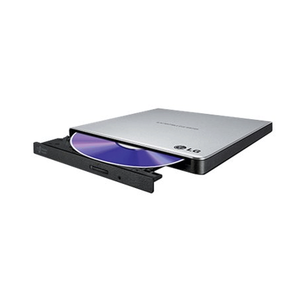 HLDS GP57ES40 DVD-Brenner slim USB 2.0 silber externes Laufwerk