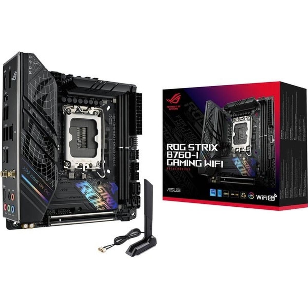 Asus ROG STRIX B760-I GAMING WIFI Mainboard Sockel Intel LGA 1700