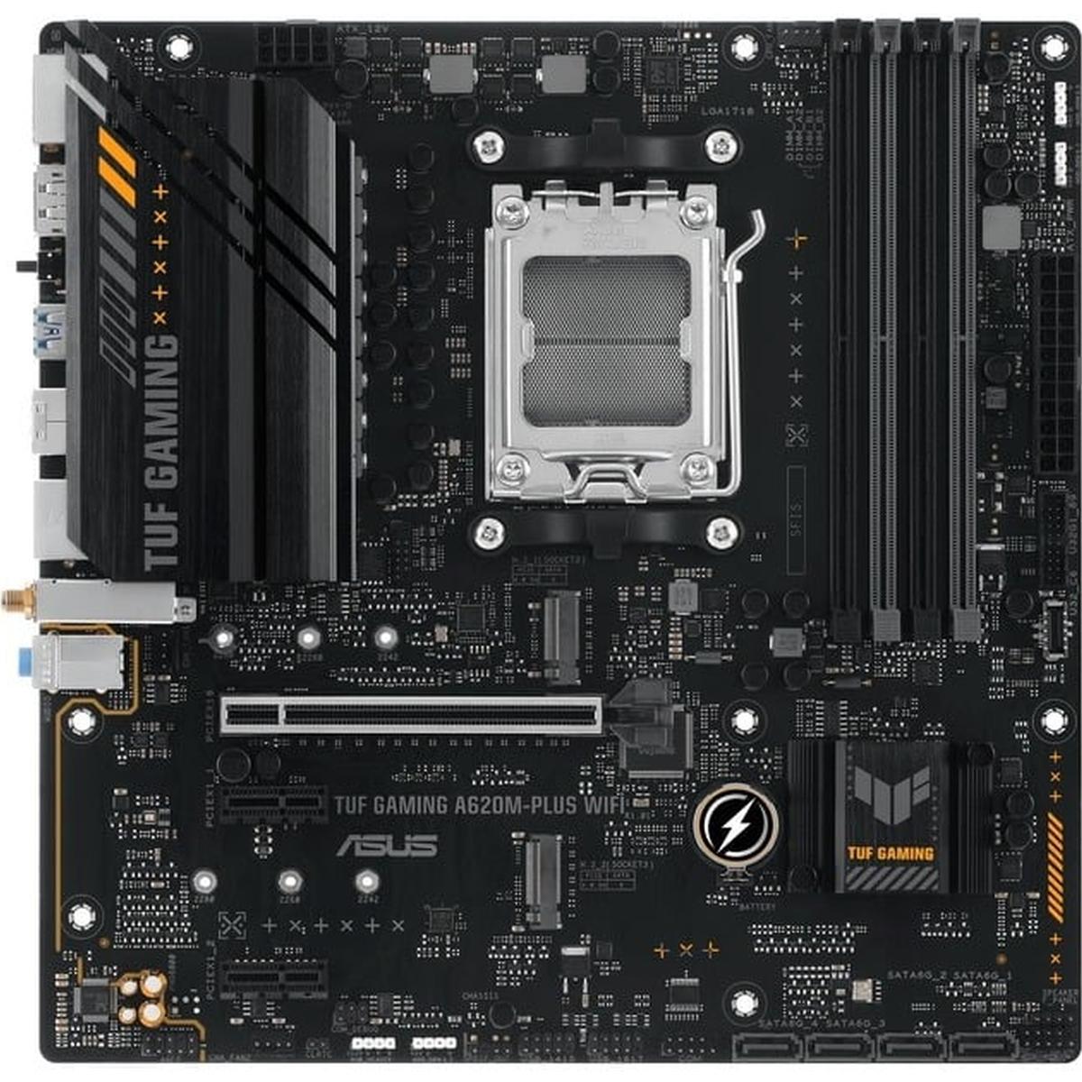 Asus TUF GAMING A620M-PLUS WIFI Mainboard Sockel AMD A620