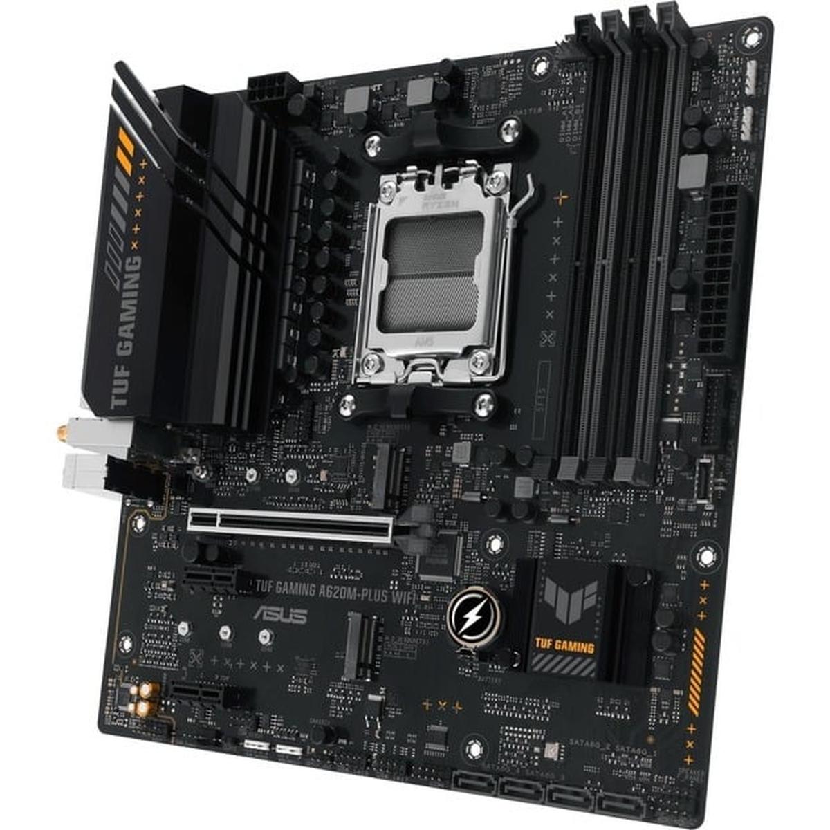 Asus TUF GAMING A620M-PLUS WIFI Mainboard Sockel AMD A620