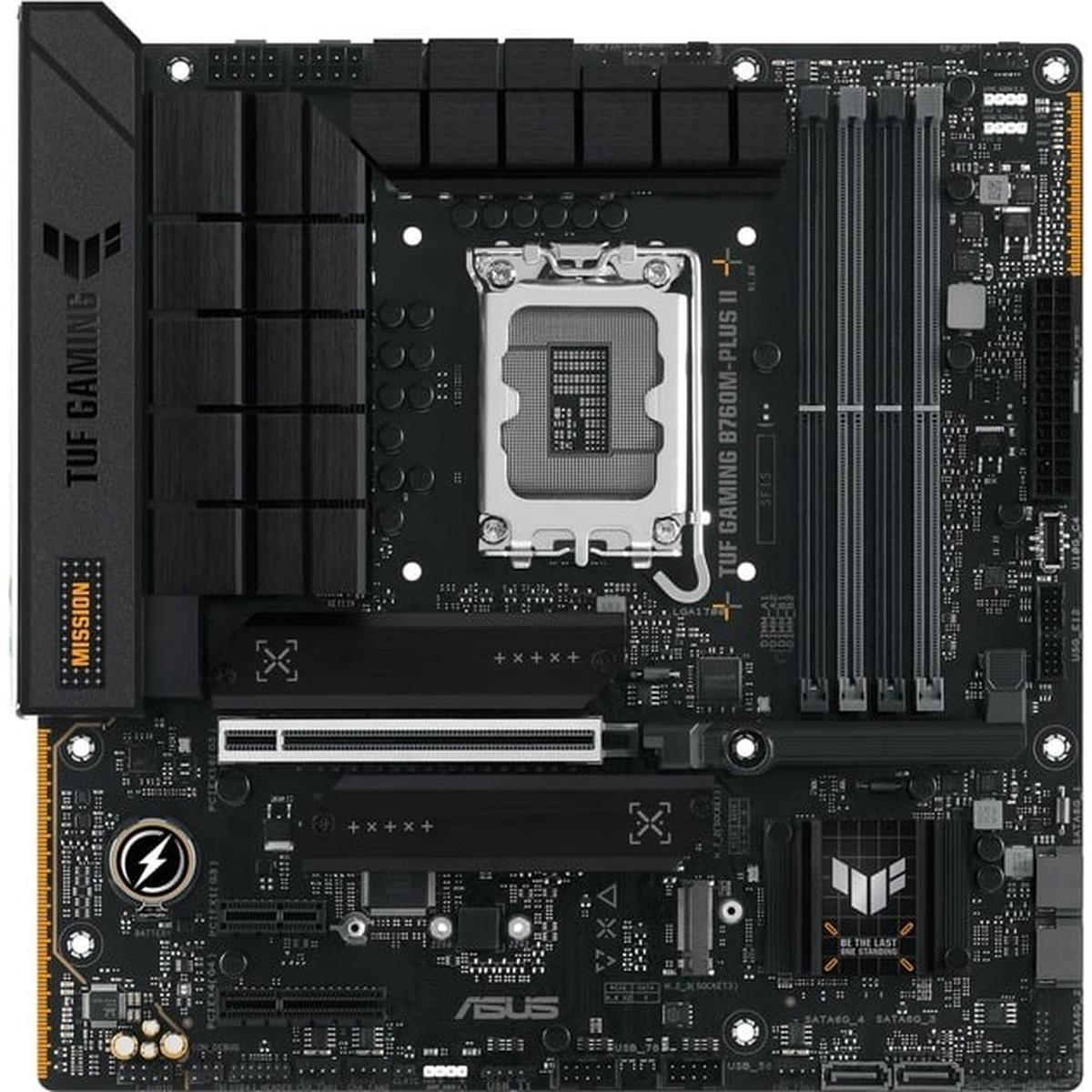 Asus TUF Gaming B760M-PLUS II Mainboard Intel B760 LGA 1700 mATX , Aura Sync