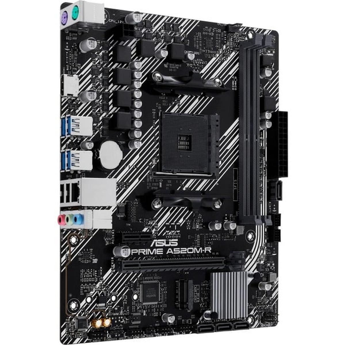 Asus Prime A520M-R AMD Ryzen AM4 mATX Mainboard mit M.2-Unterstützung