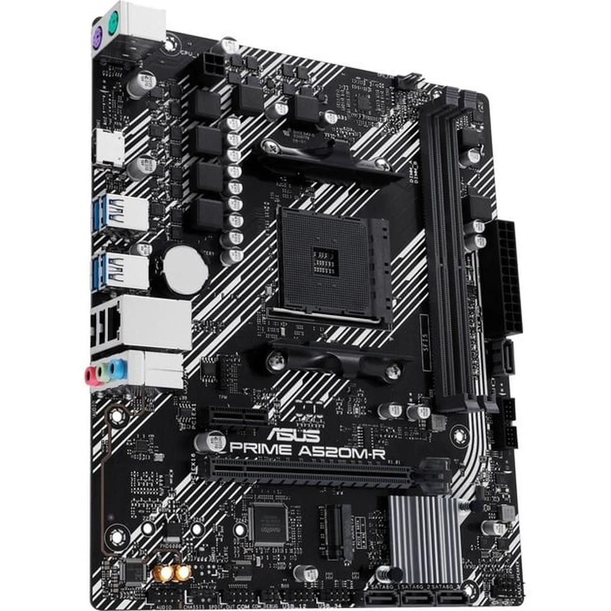Asus Prime A520M-R AMD Ryzen AM4 mATX Mainboard mit M.2-Unterstützung