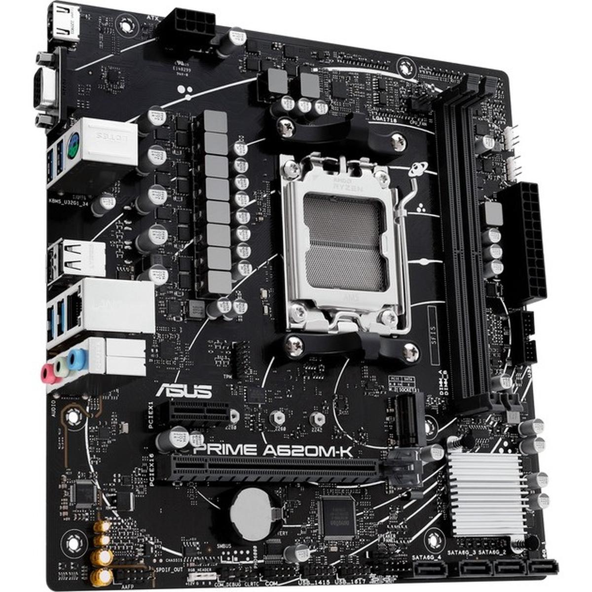 Asus Prime A620M-K Mainboard Sockel AMD A620