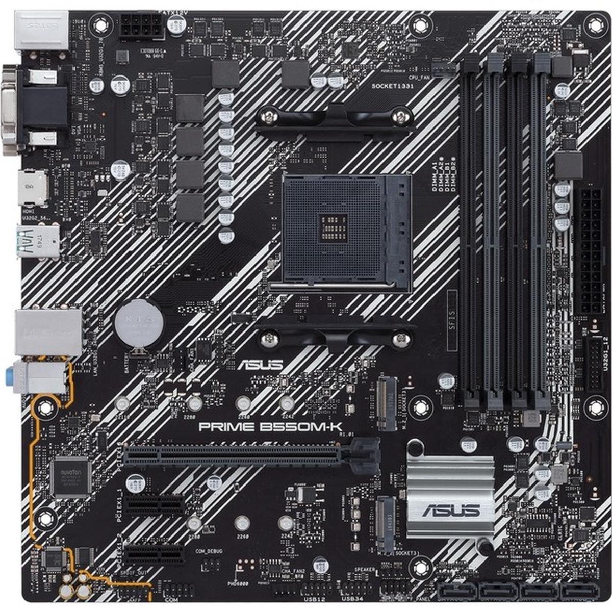 Asus Prime B550M-K Gaming Mainboard Sockel AM4