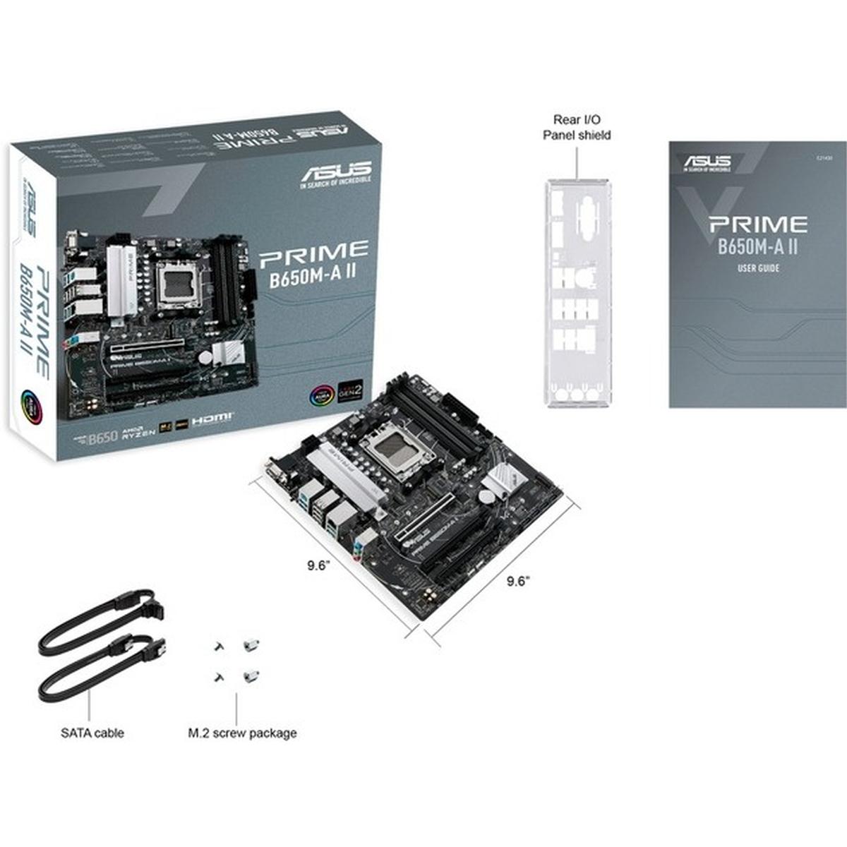 Asus PRIME B650M-A II-CSM Mainboard Sockel AMD AM5