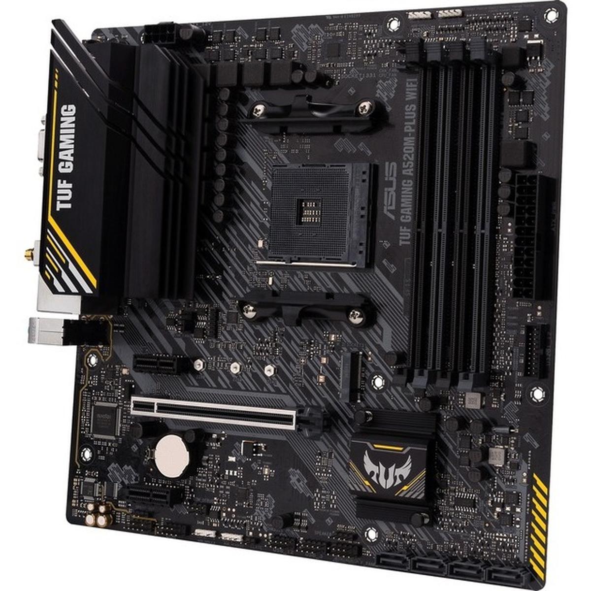 Asus TUF GAMING A520M-PLUS WIFI Mainboard Sockel AMD A520