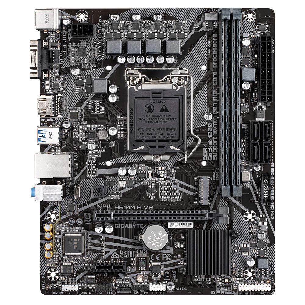 Gigabyte GiBy H510M H V2 H510 Mainboard