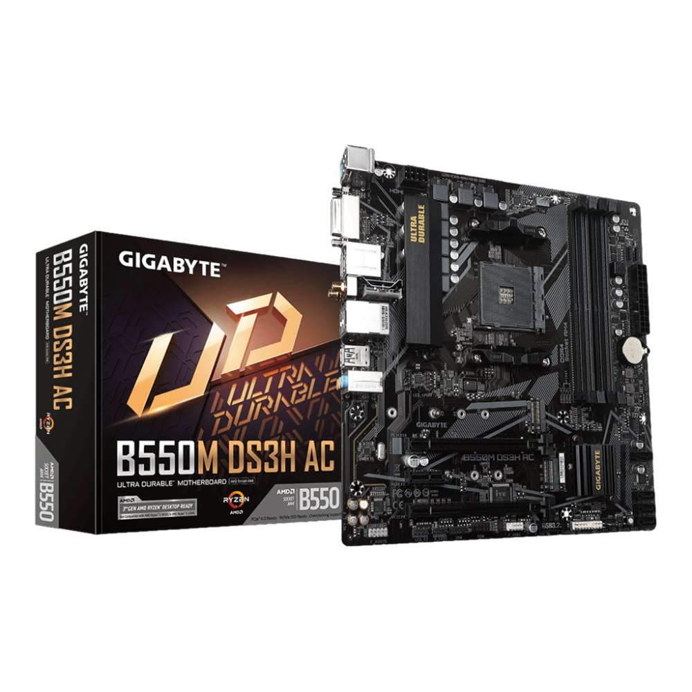 Gigabyte B550M DS3H AC mATX Mainboard