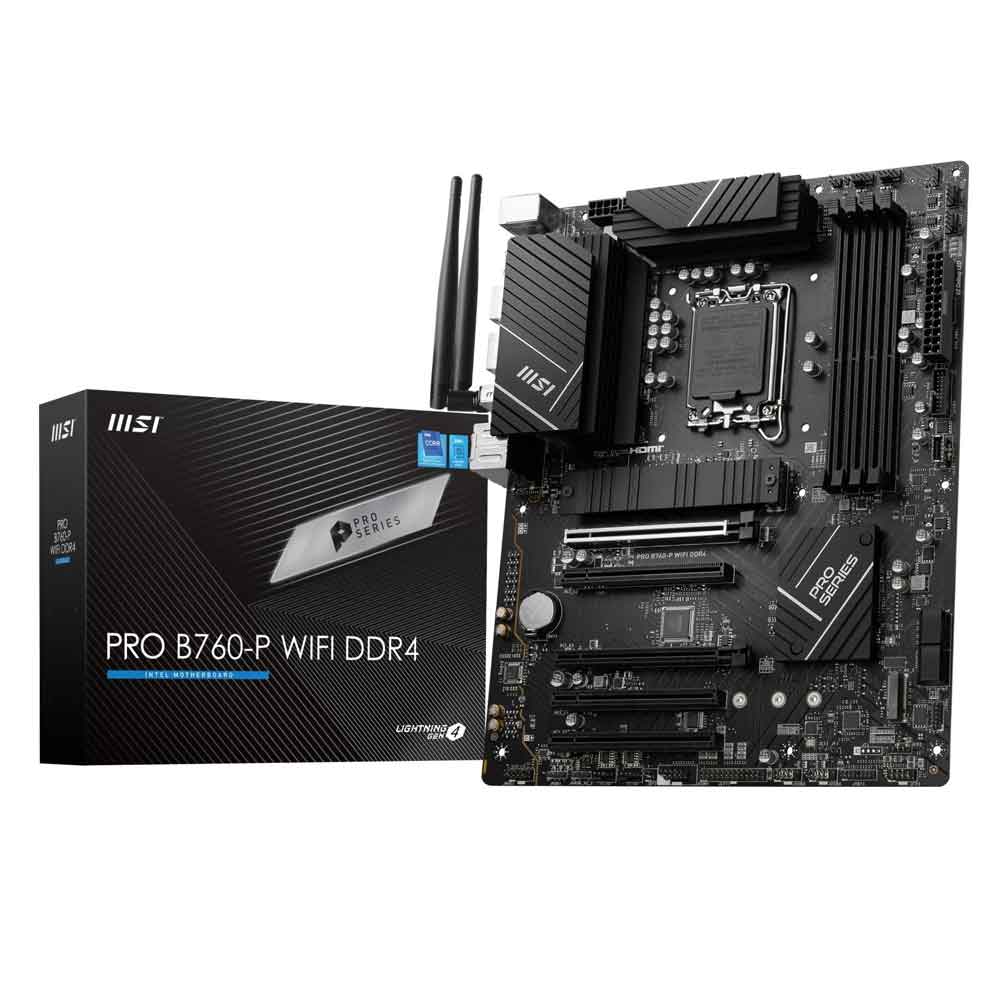 MSI PRO B760-P WiFi DDR4 Mainboard