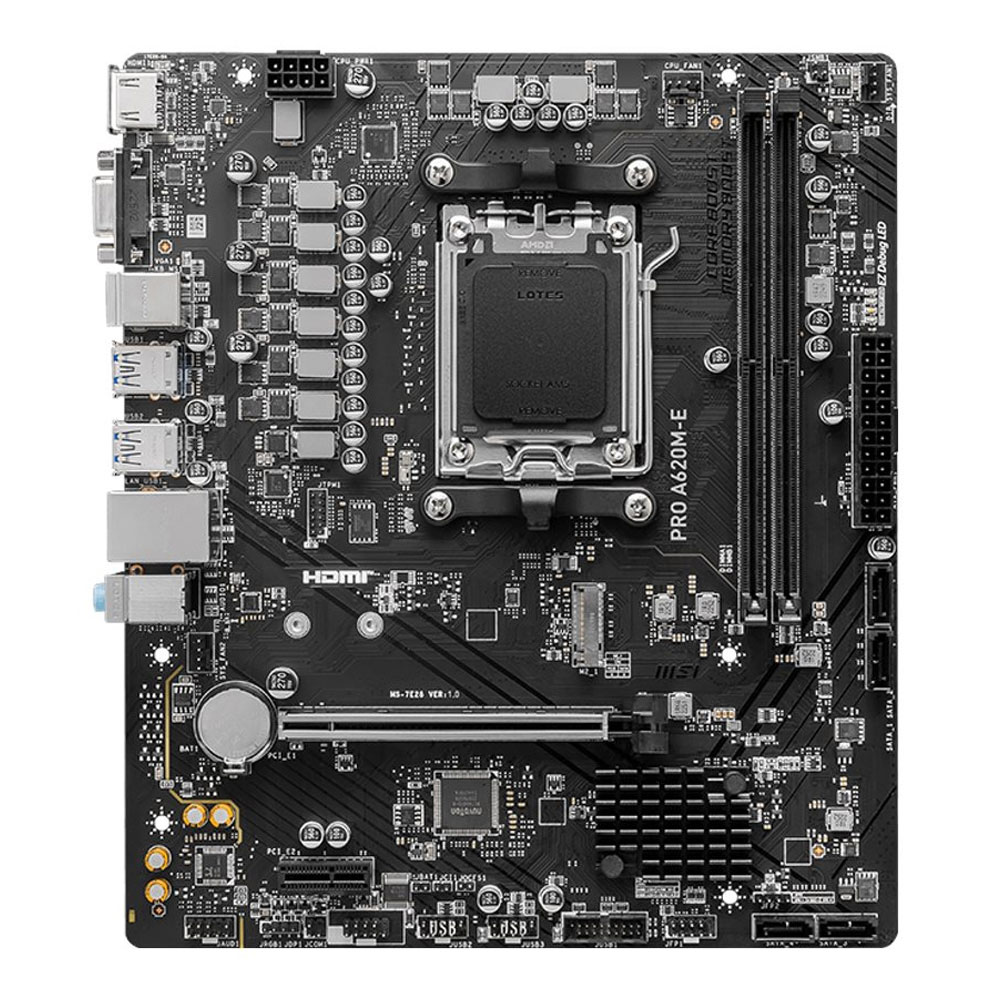 MSI PRO A620M-E AM5 Mainboard