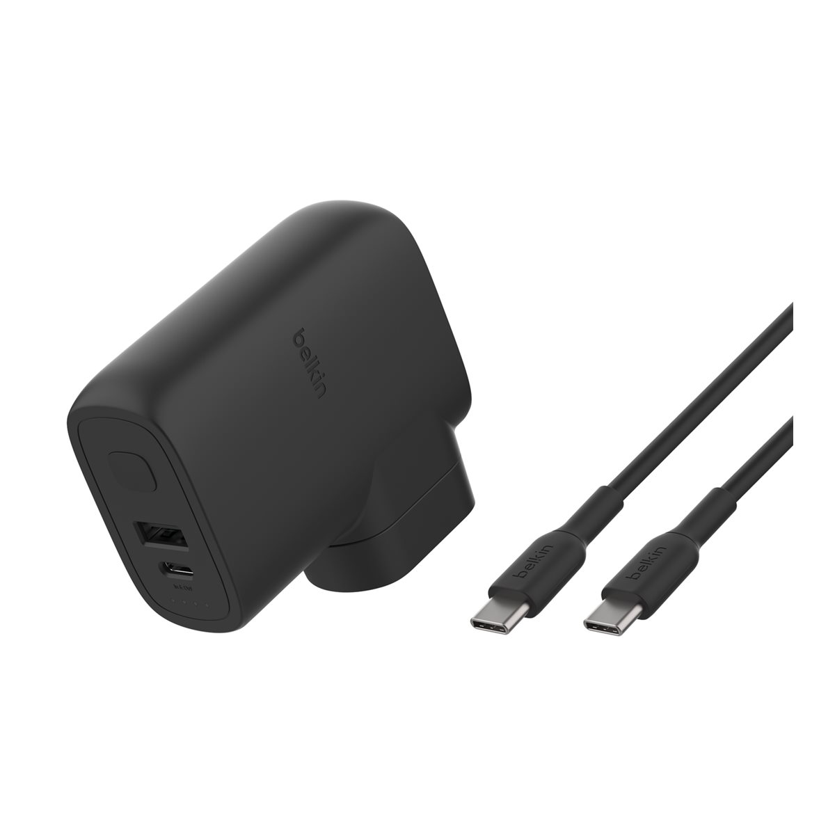 Belkin BoostCharge Hybrid-Ladegerät 25W mit 5000mAh-Powerbank