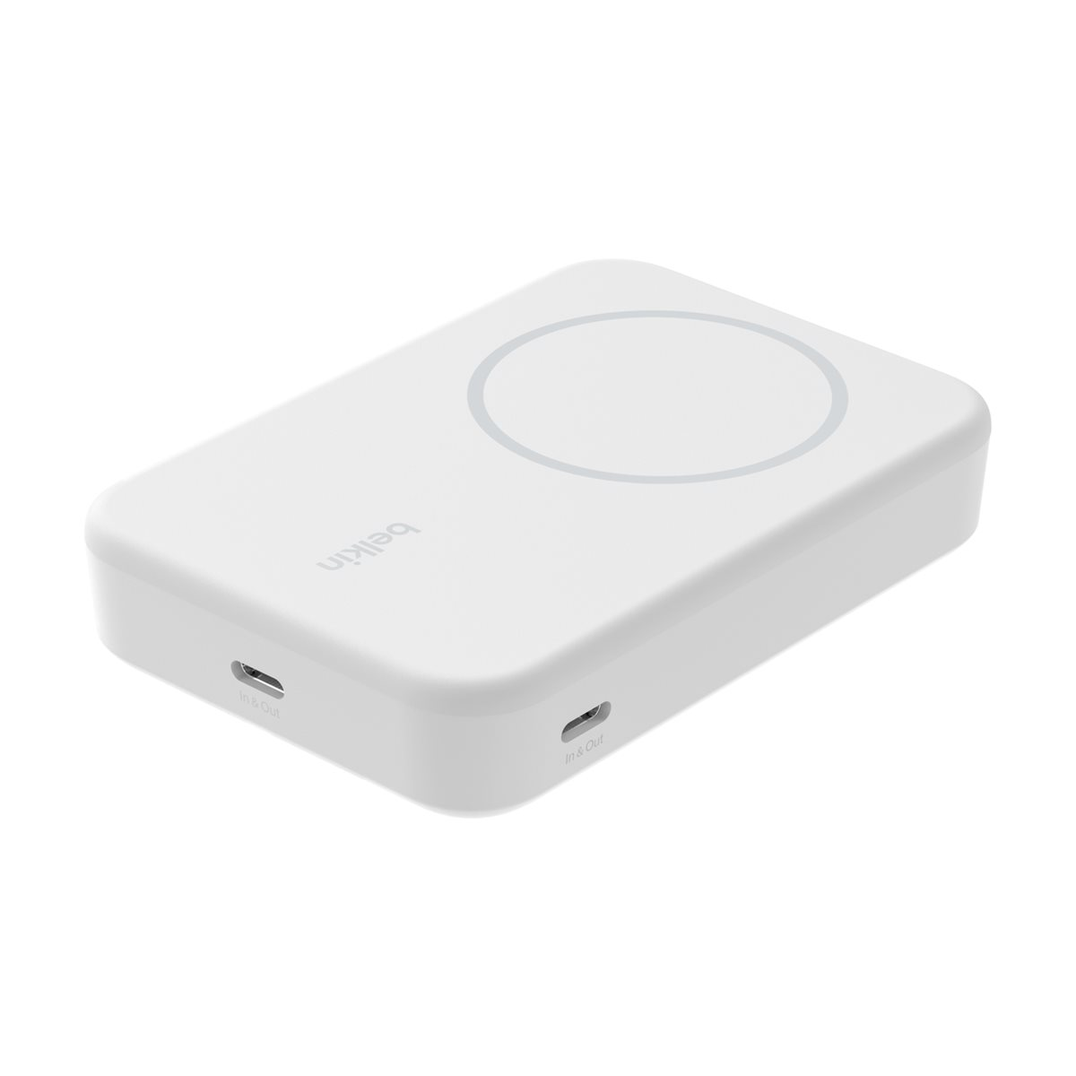 Belkin BoostCharge Pro kabellose Powerbank 10000mAh Qi2 weiß